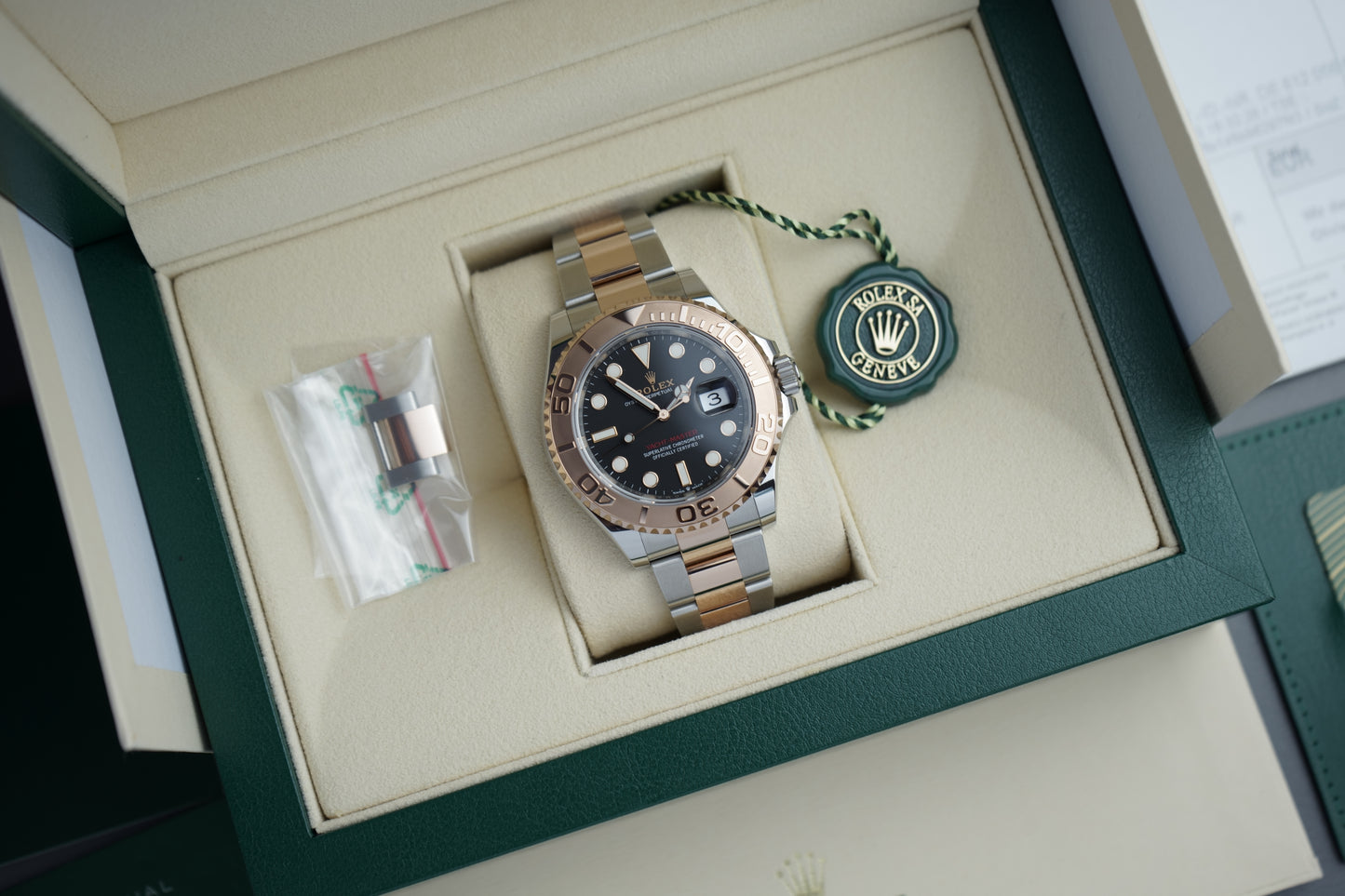 Yacht-Master 40 Rosegold Full Set 126621 | Kaufbeleg 2022 deutsche Uhr