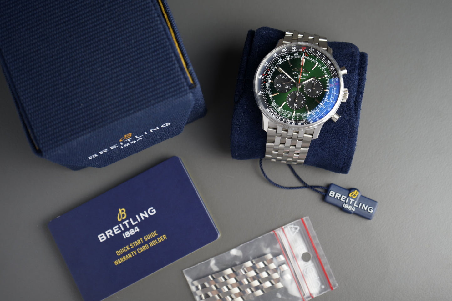 Navitimer 1 Grün B01 46mm | Full Set