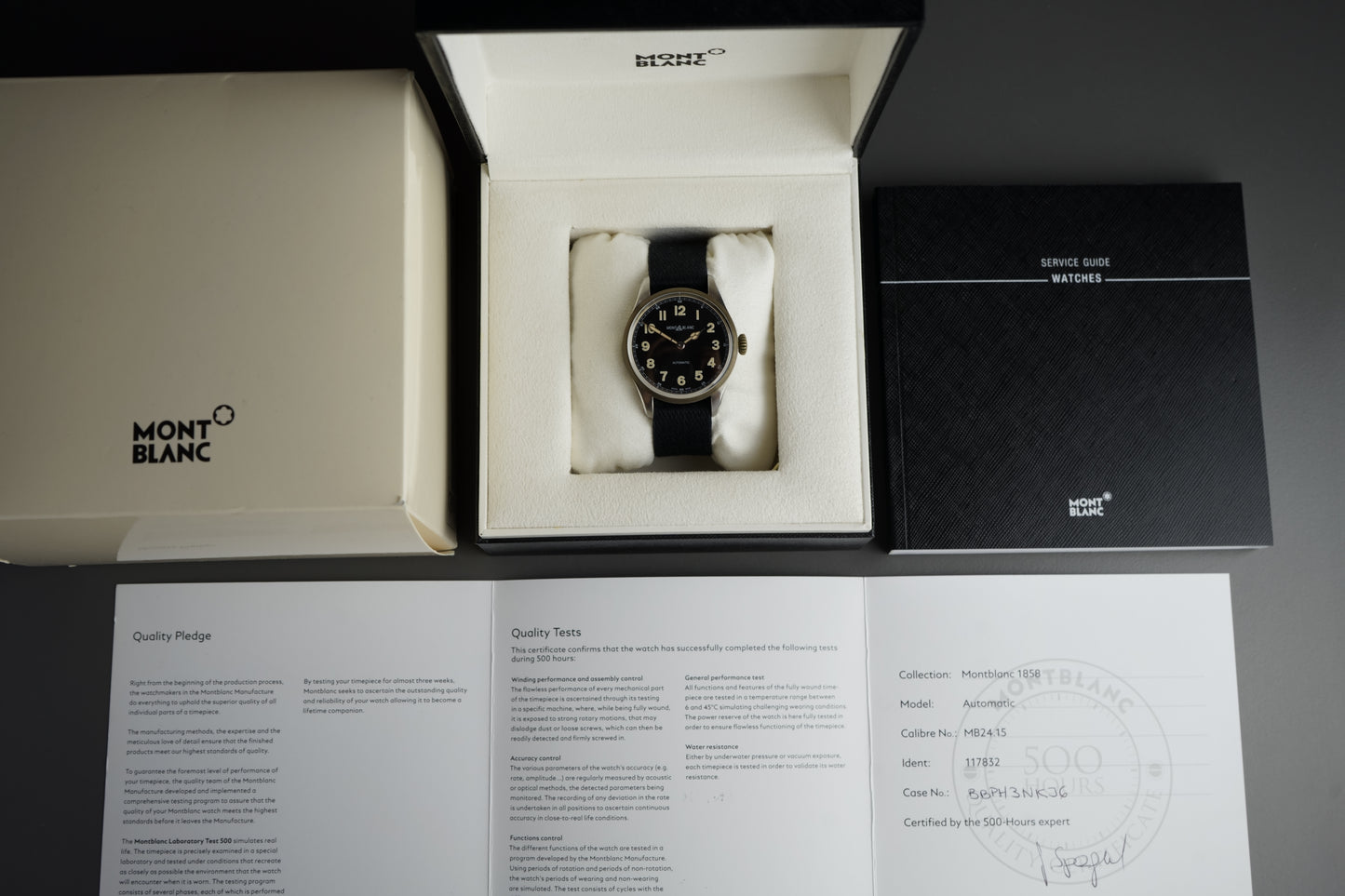 1858 Automatik 40mm Full Set | Ref. 117832