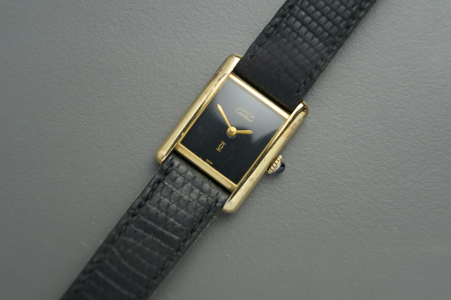 Cartier Tank Vermeil Handaufzug 20 x 28 mm