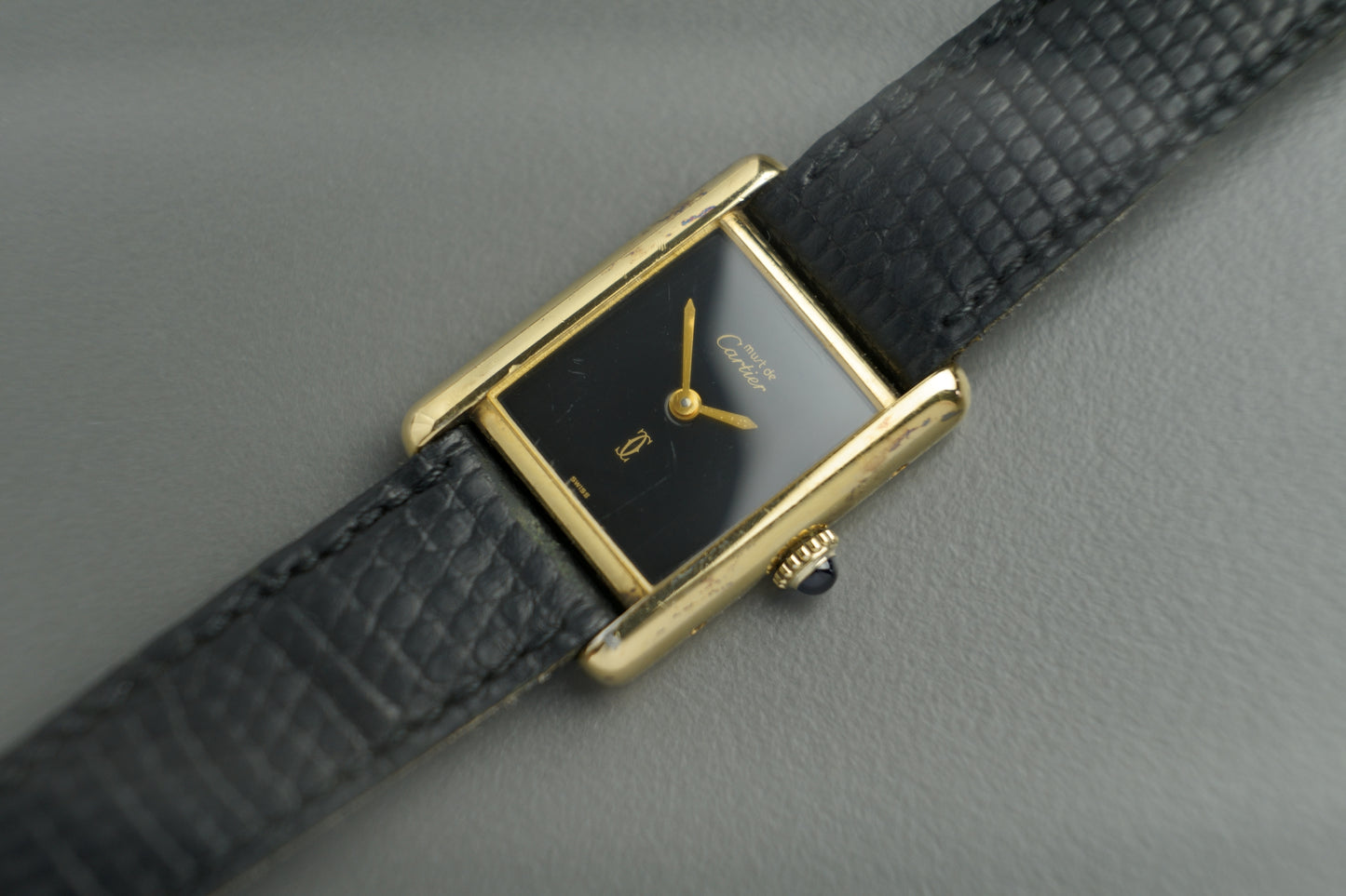 Cartier Tank Vermeil Handaufzug 20 x 28 mm