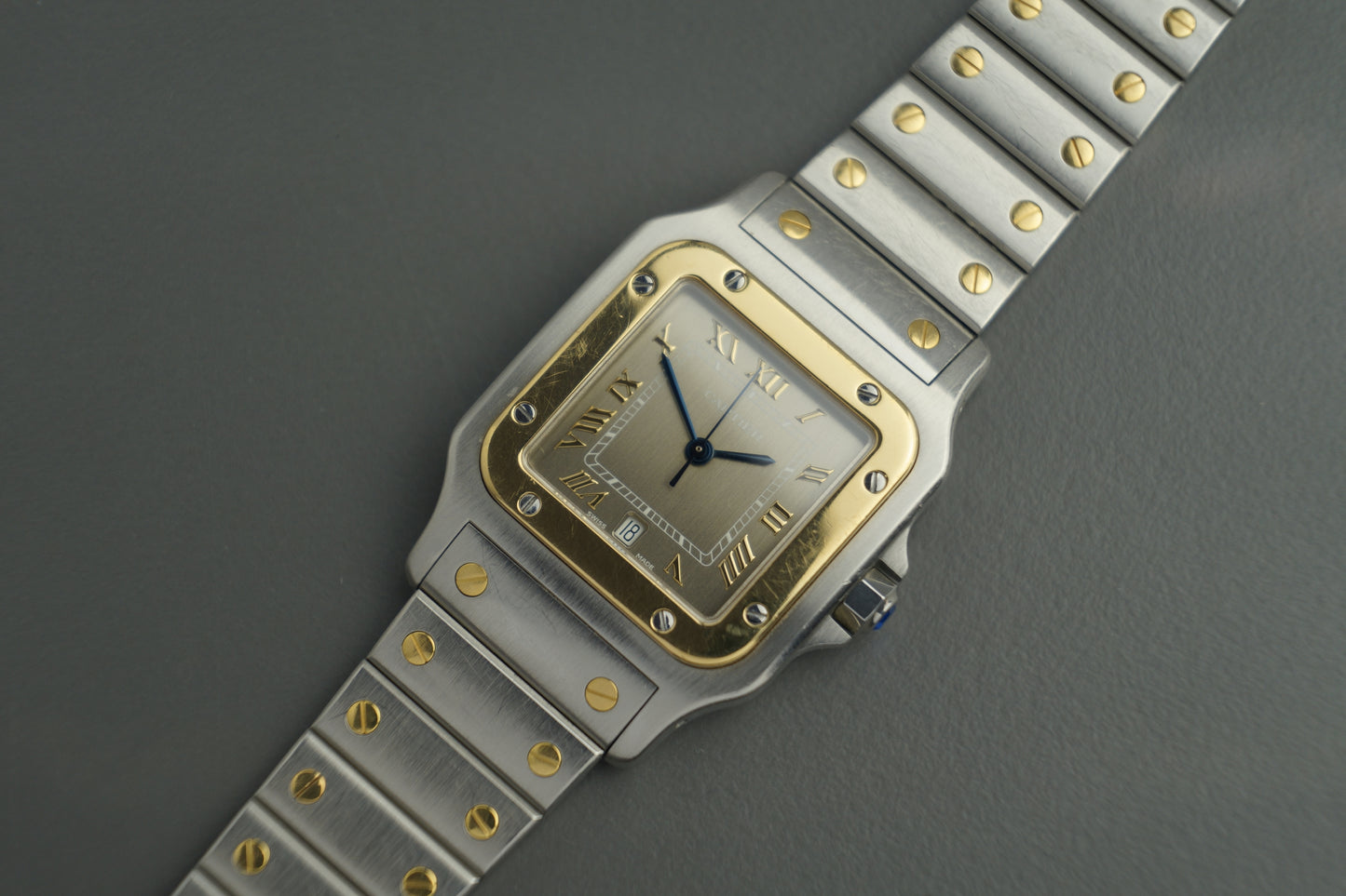 Cartier Santos Galbèe 29 x 41 Full Set