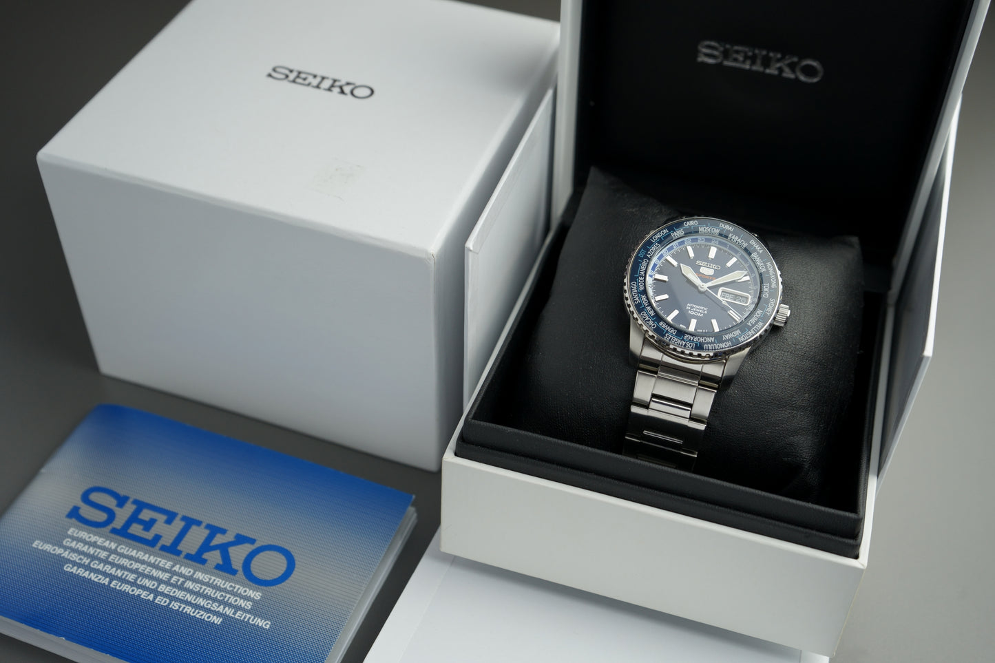 Seiko 5 World Time SRP125