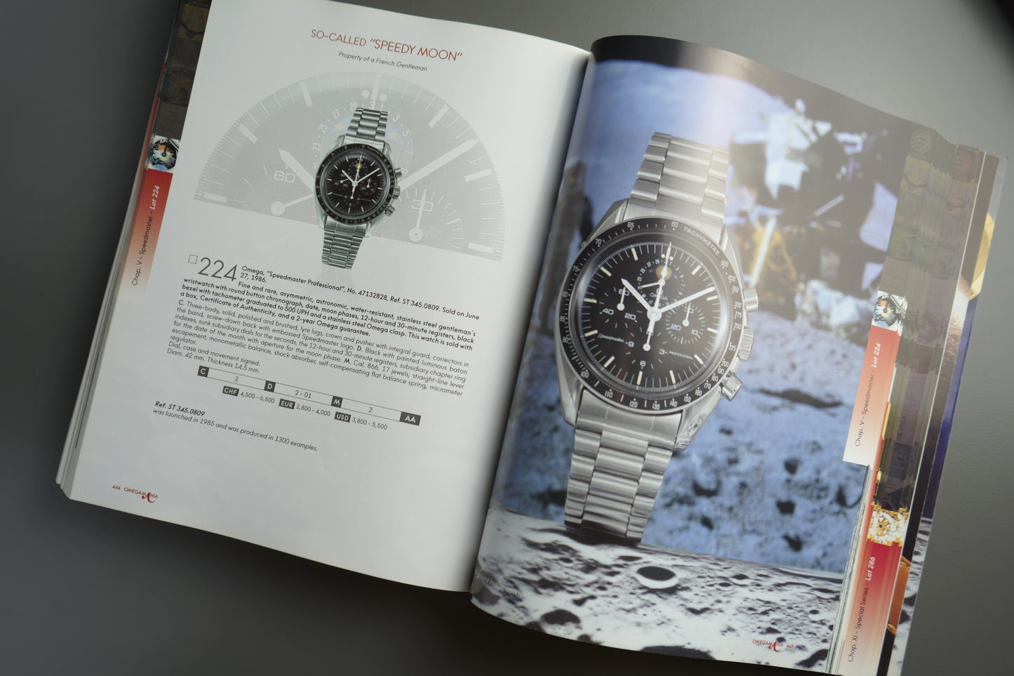 Omega OMEGAMANIA Auction Book | Antiquorum 2007 Buch