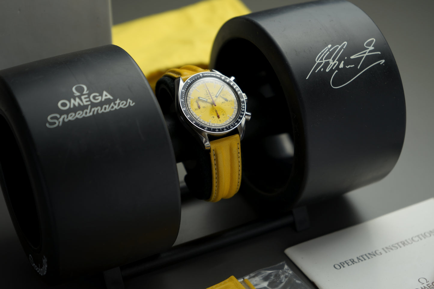 OMEGA Speedmaster "Michael Schumacher" 3810.12.40 Full Set