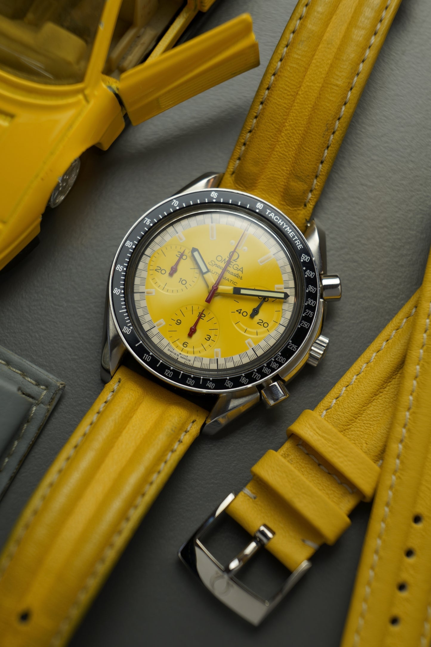 OMEGA Speedmaster "Michael Schumacher" 3810.12.40 Full Set