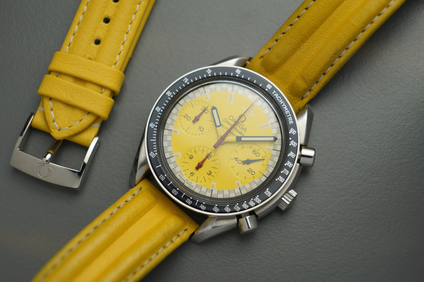 OMEGA Speedmaster "Michael Schumacher" 3810.12.40 Full Set
