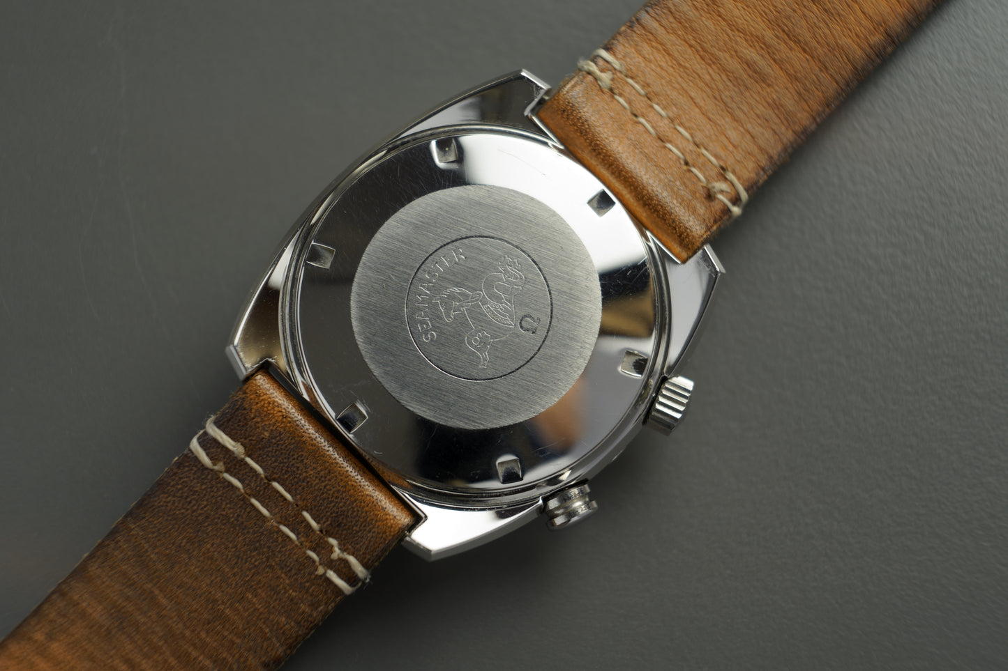 Seamaster Memomatic Alarm 166.072 Blaues Blatt 40mm
