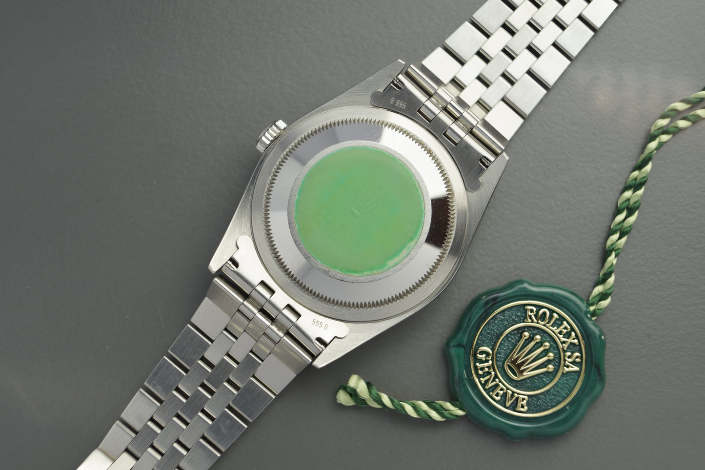 Rolex Datejust 36 | Deutsches Full Set unpoliert 16234 Weißgold Jubilee