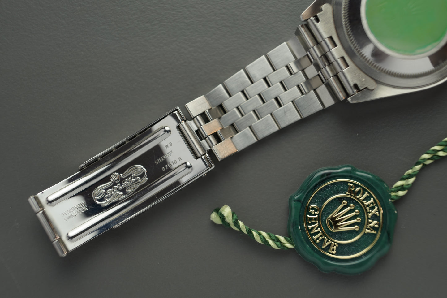Rolex Datejust 36 | Deutsches Full Set unpoliert 16234 Weißgold Jubilee
