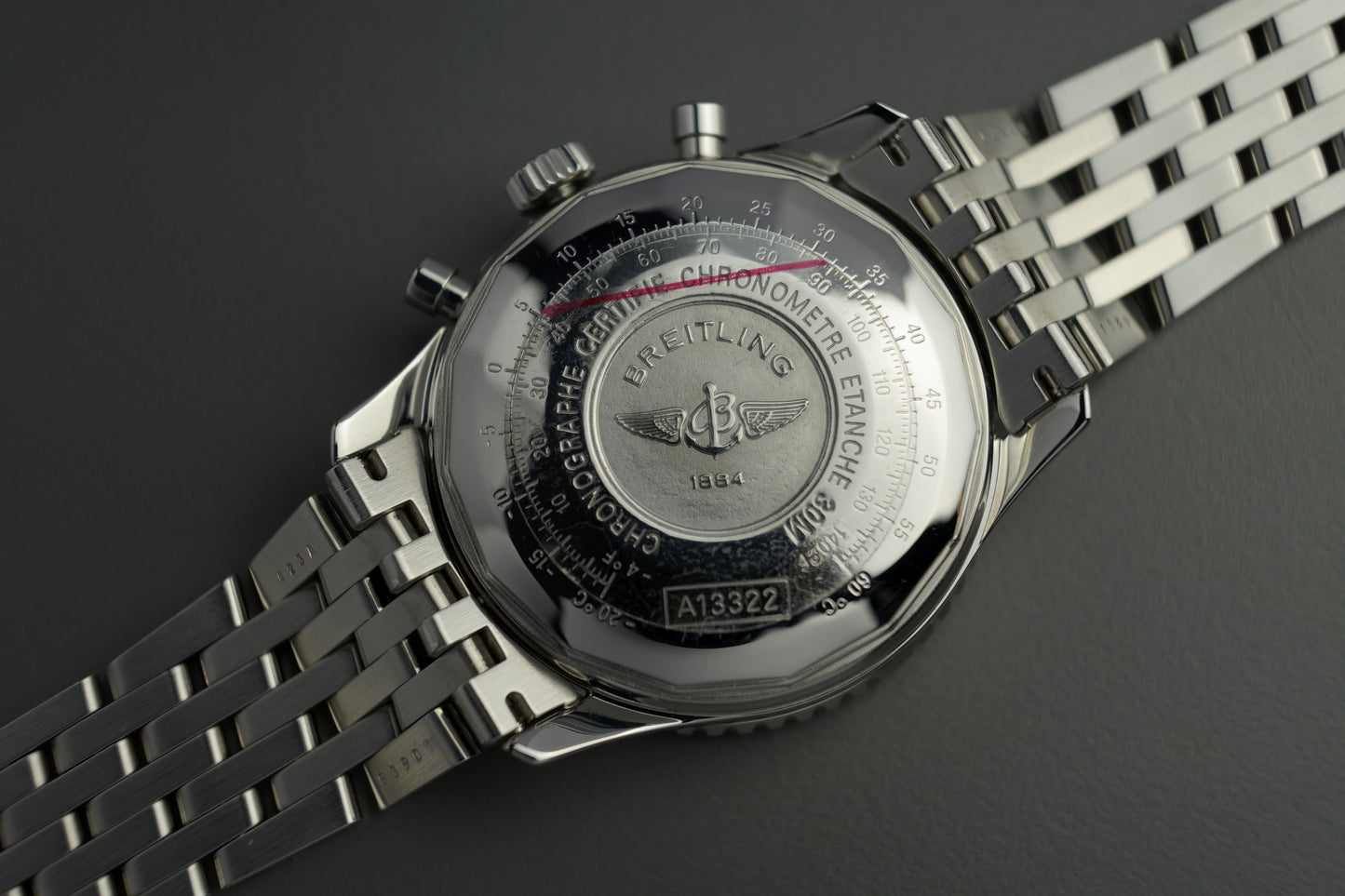 Old Navitimer | 41mm mit allen Papieren und Etui Top Zustand A13322