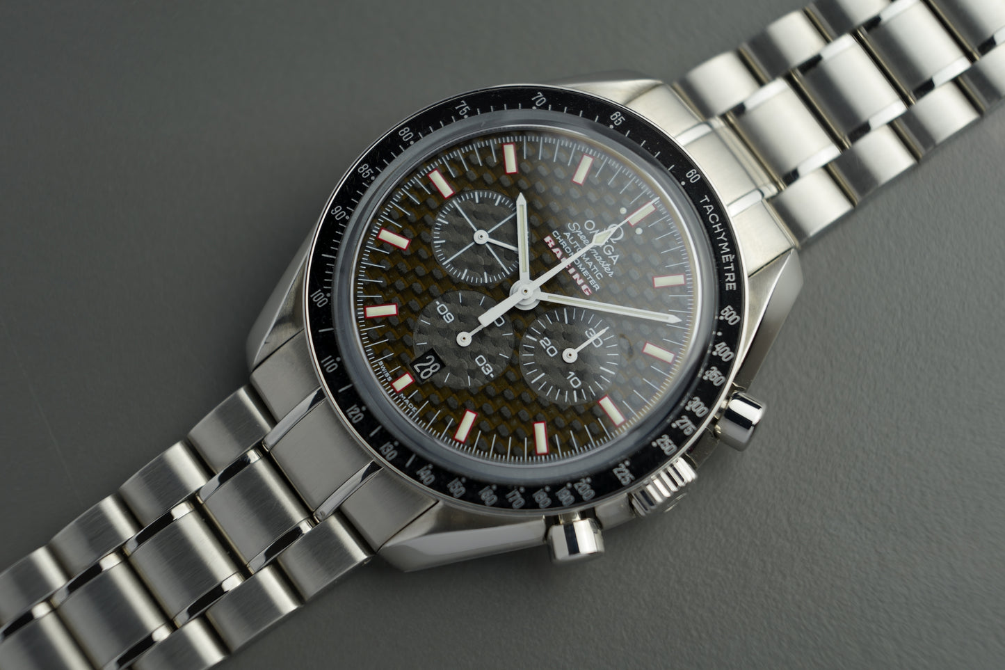Speedmaster Racing Automatik | 42mm Full Set Wempe Service 3552.59.00