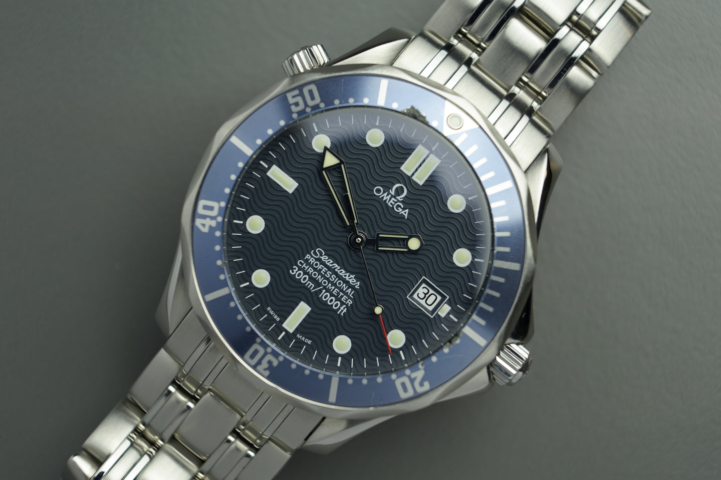 Seamaster Professional 300m 41mm Chronometer Blau Automatik