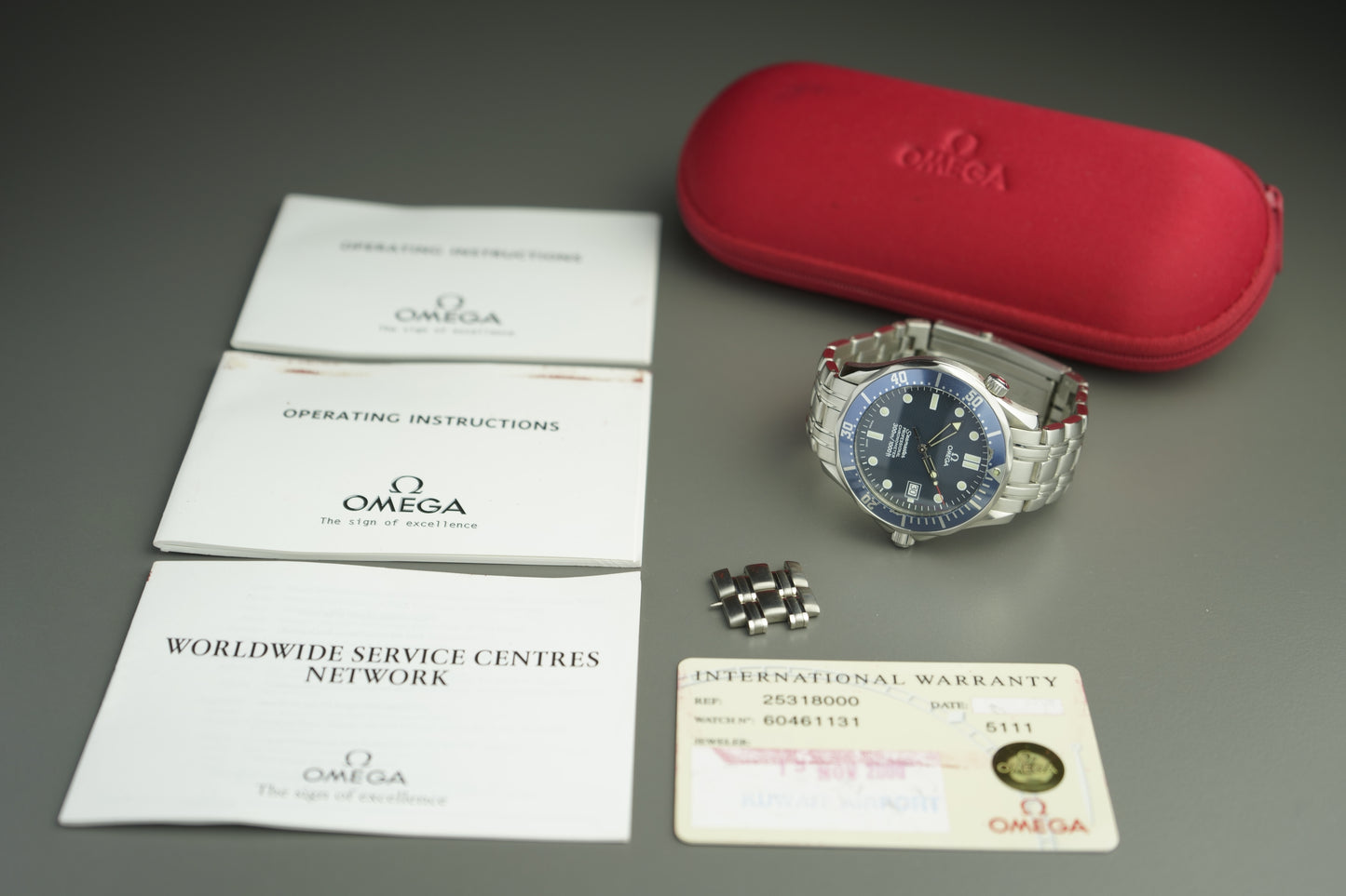 Seamaster Professional 300m 41mm Chronometer Blau Automatik
