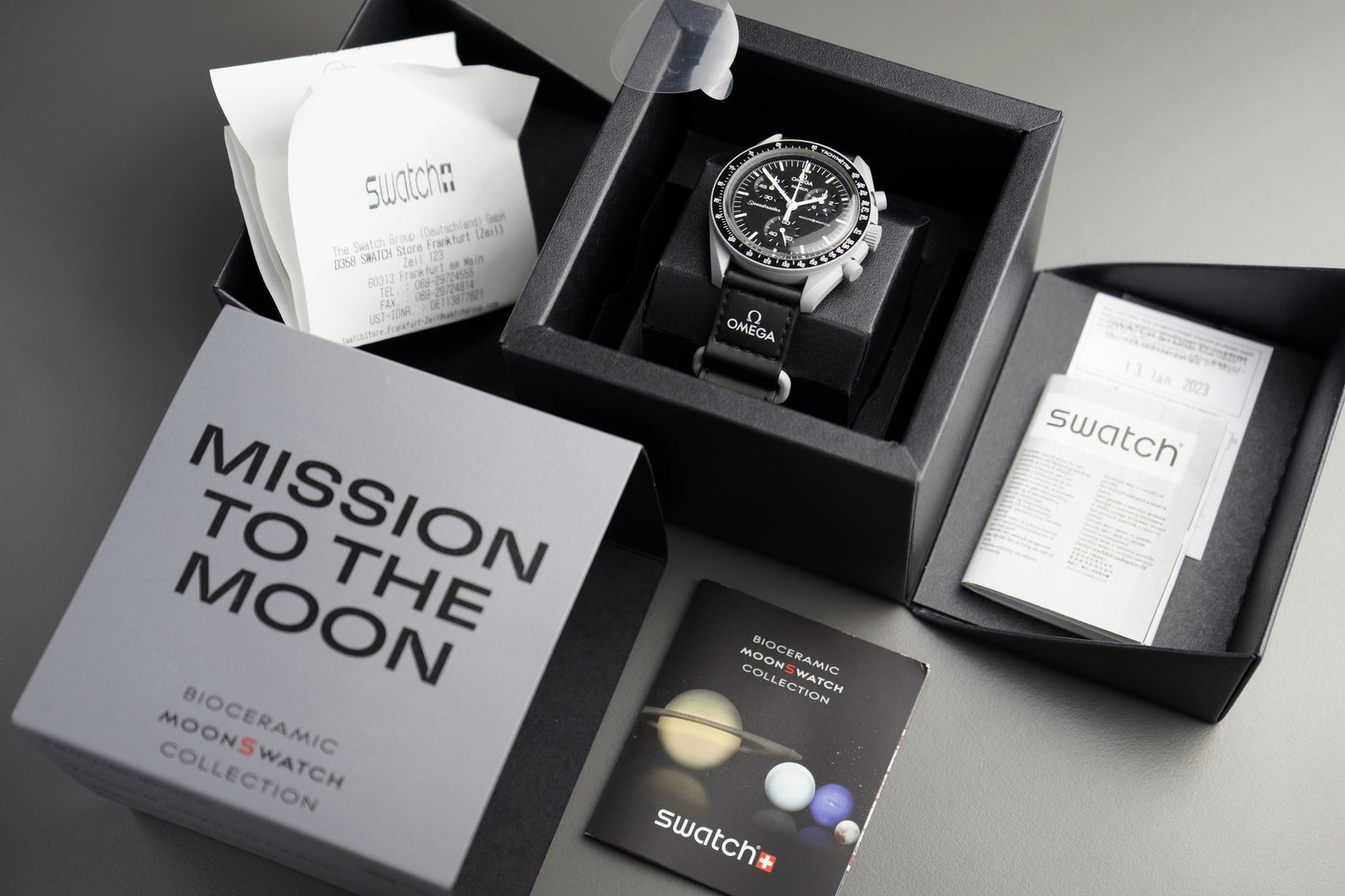 MoonSwatch Speedmaster Mission to Moon | Swatch X Omega 42mm