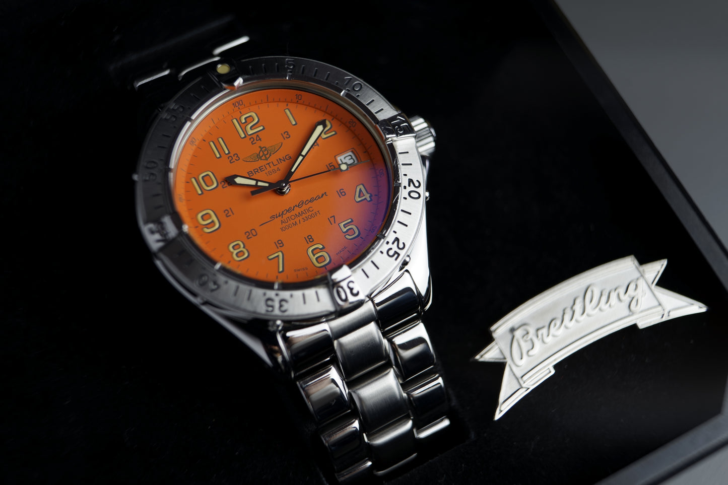 Superocean | 41mm deutsches Full Set Top Zustand A17040