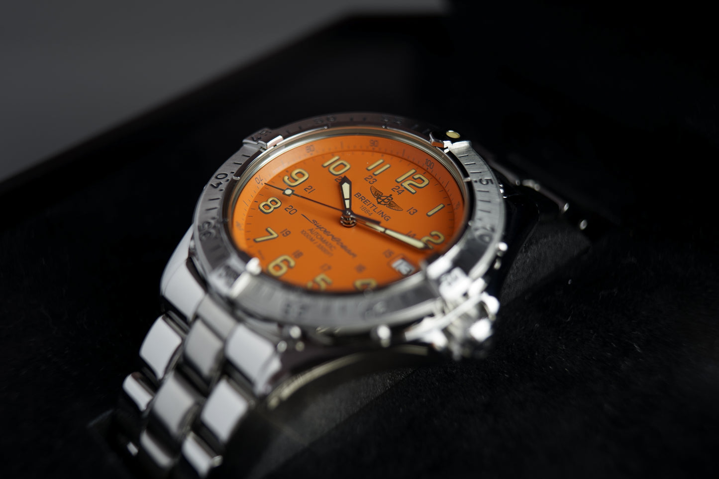 Superocean | 41mm deutsches Full Set Top Zustand A17040