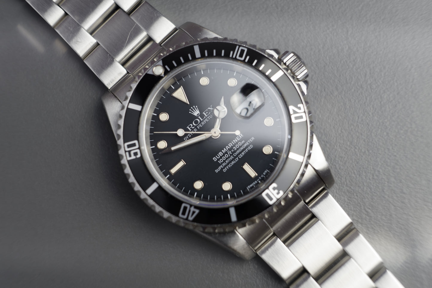 Submariner Date Stahl 16610 | 40mm Box R-Serie