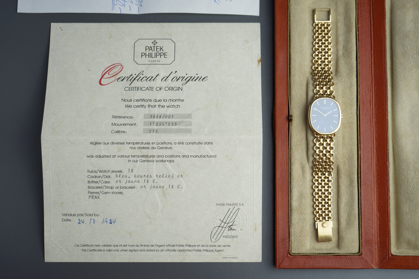 Ellipse d'Or Ref. 3848/001 | 27 x 32mm