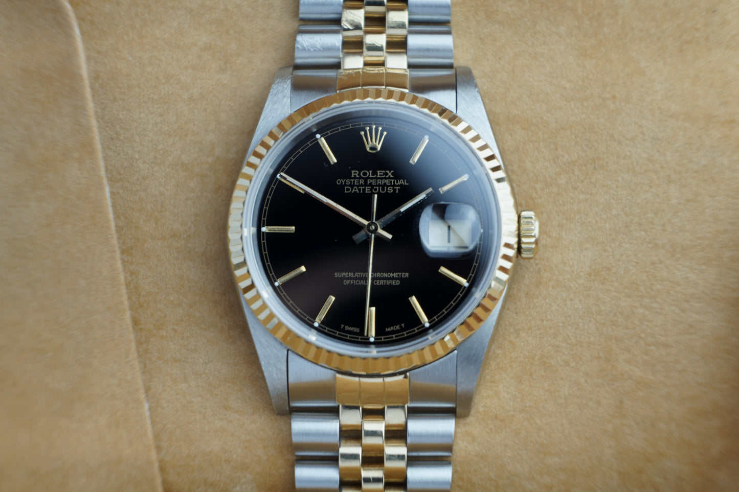 Datejust 36 | 16233 Stahlgold Jubilee Box E-Serie (1990)