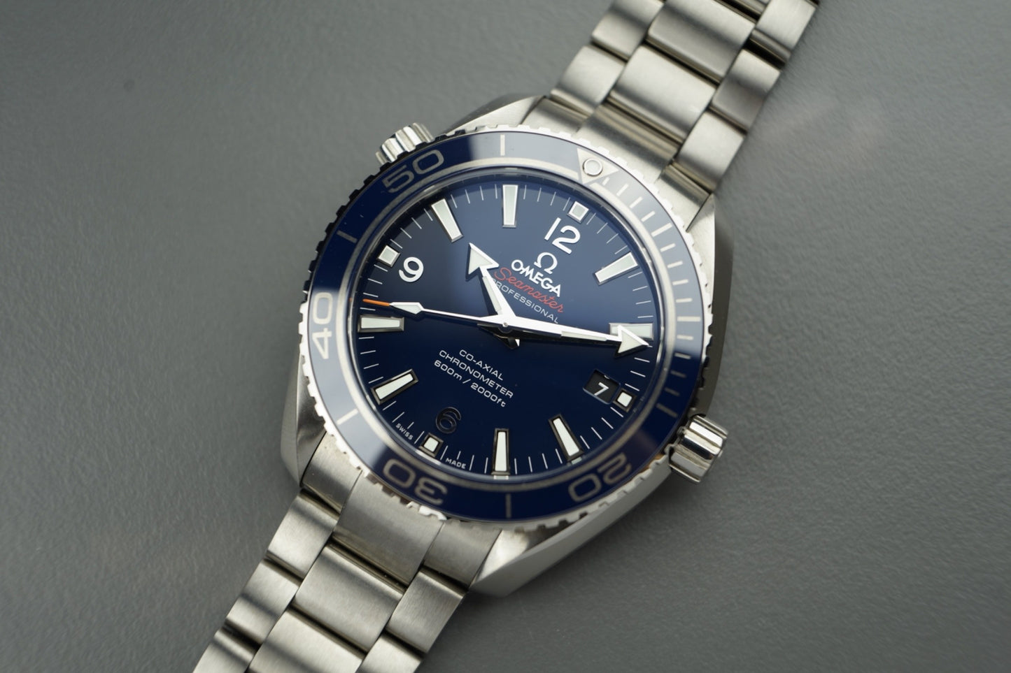 Seamaster Planet Ocean Liquid Metal 42mm Automatic