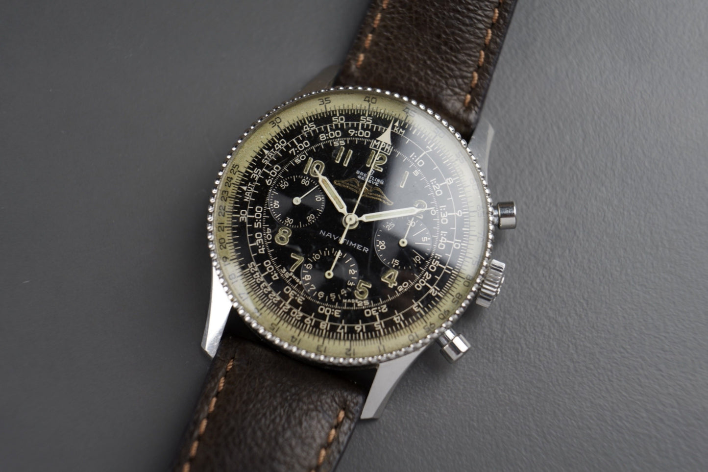 Navitimer 1959 AOPA 40mm unpoliert vintage
