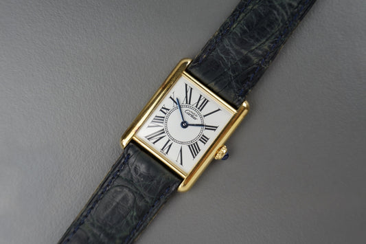 Tank Vermeil 23mm Quartz | Full Set