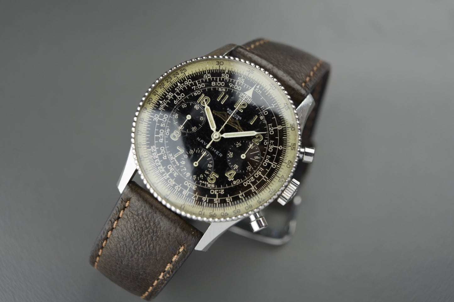 Navitimer 1959 AOPA 40mm unpoliert vintage