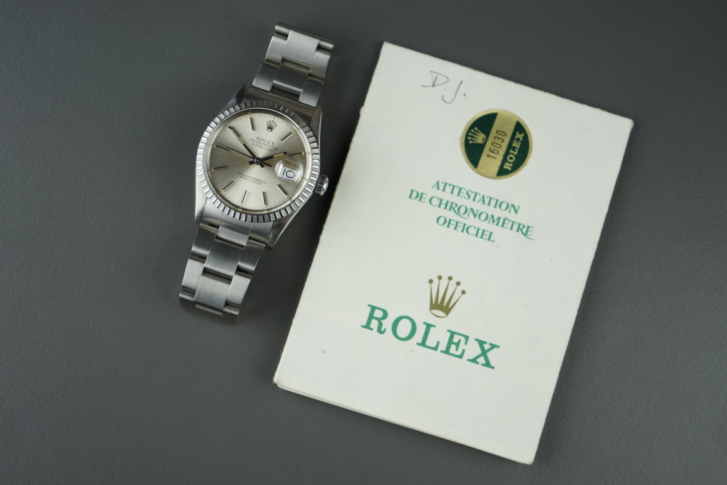 Datejust 36mm 16030 LC100 Zertifikat
