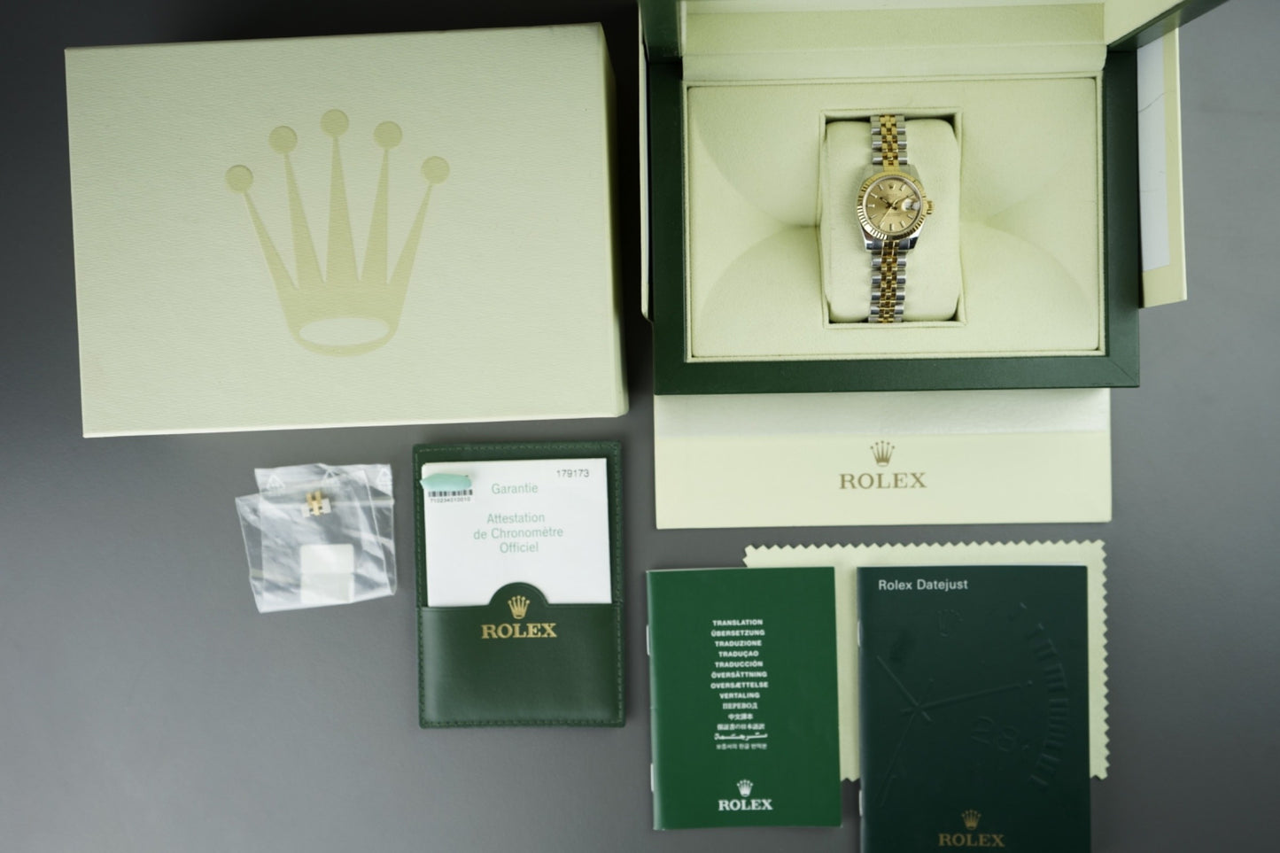 Datejust Lady Superjubilee 26mm Full Set