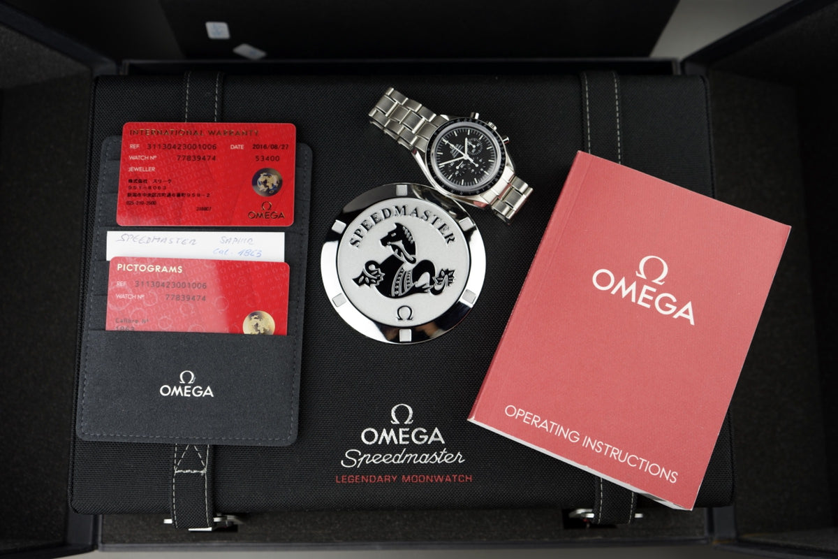 Speedmaster Professional 42mm Glasboden | Full Set
