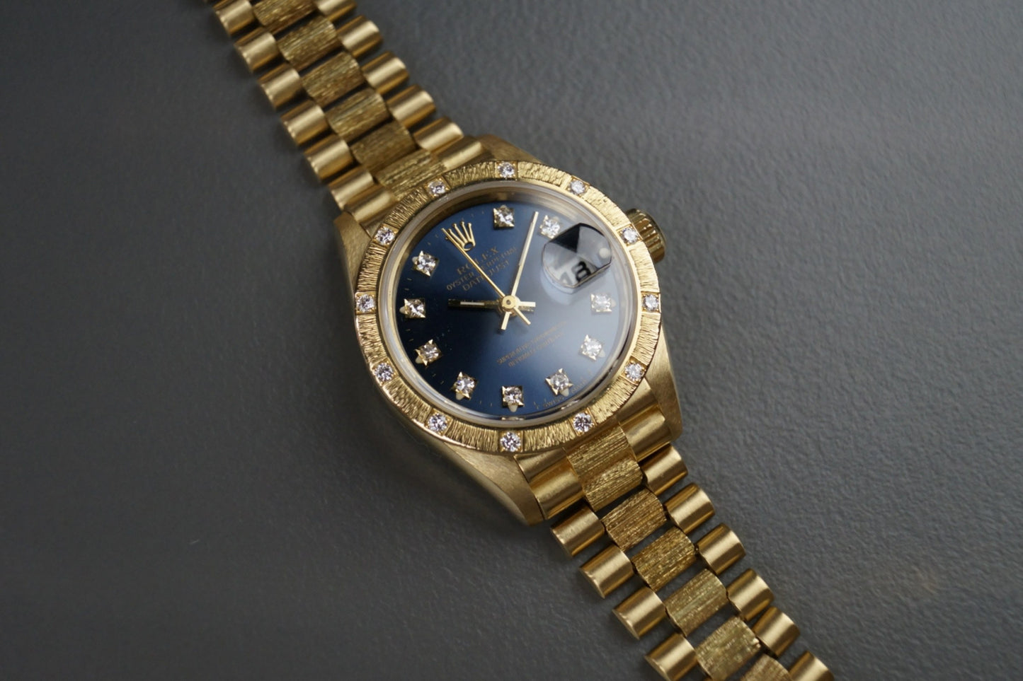 Lady Date Factory 26mm Automatic 18k