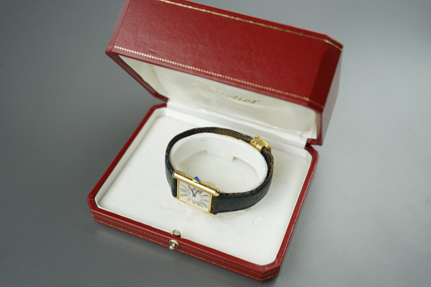 Tank Vermeil 23mm Quartz | Full Set