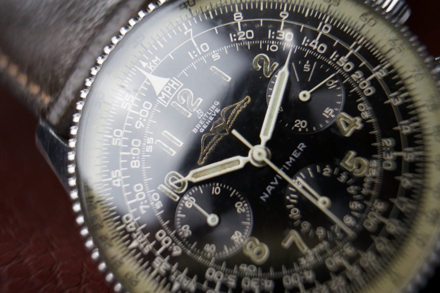 Navitimer 1959 AOPA 40mm unpoliert vintage