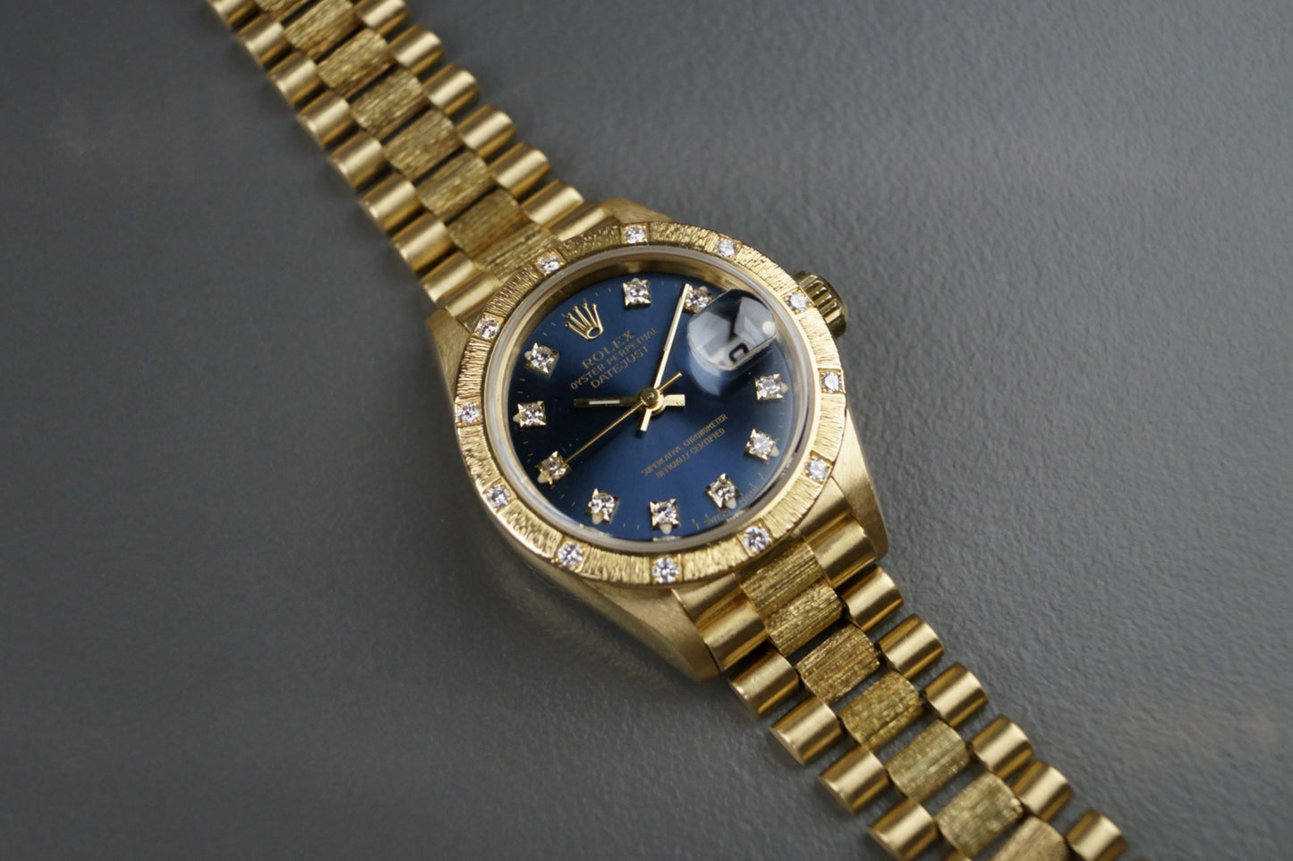 Lady Date Factory 26mm Automatic 18k