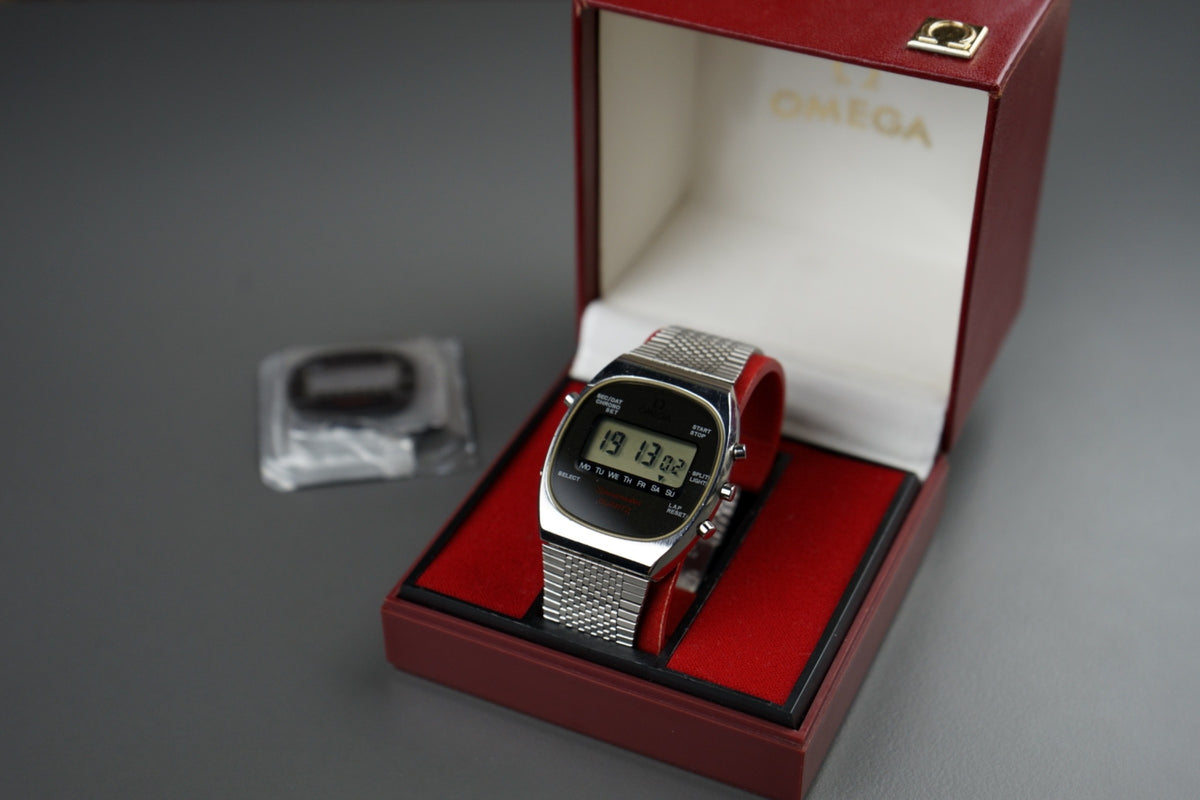 Speedmaster LCD 34mm Quarz