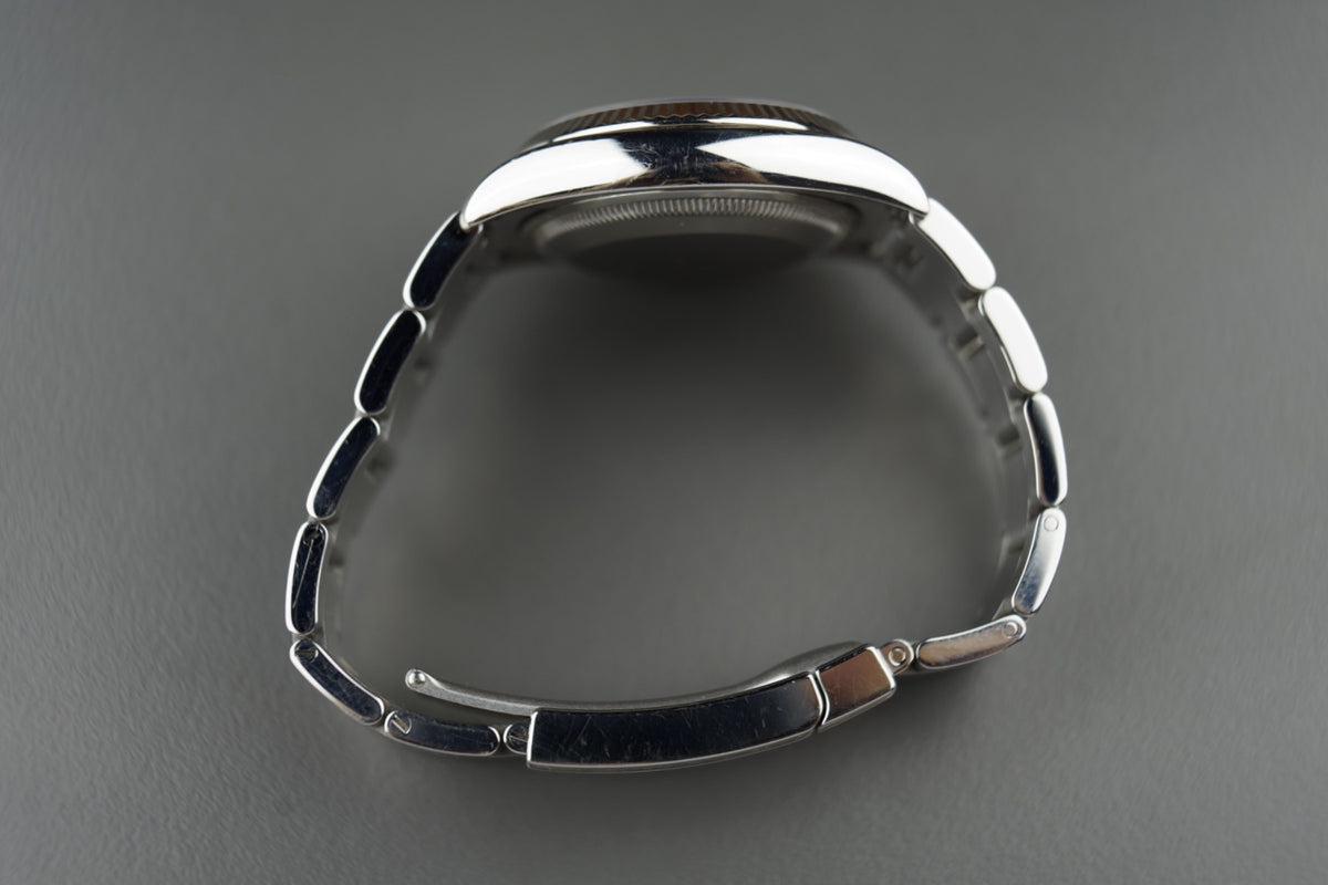 Air-King 34mm Automatik 114234 Lila Indizes