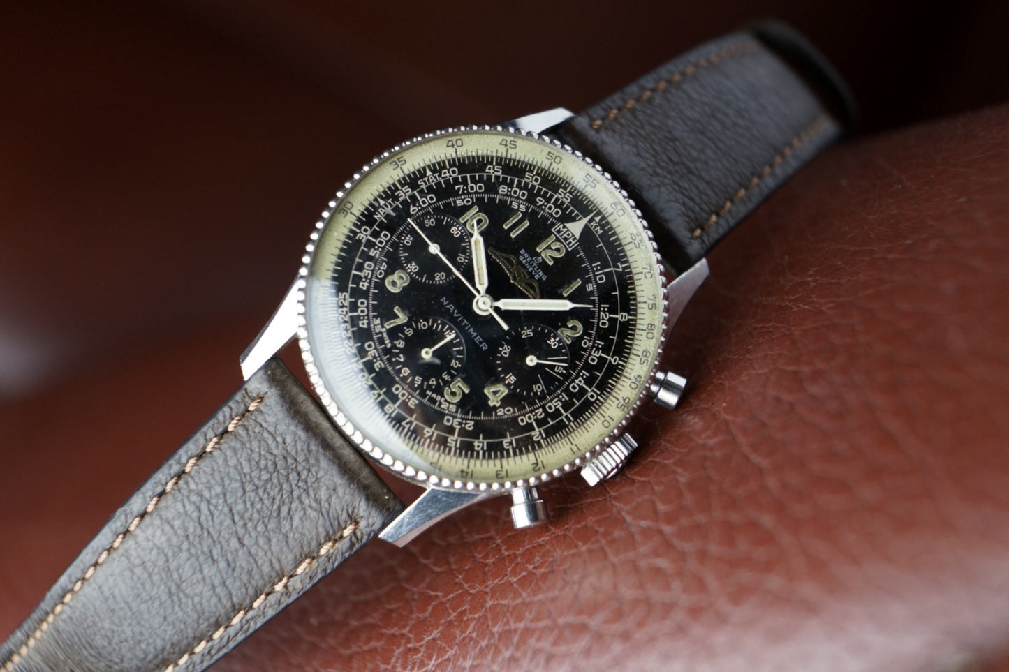 Navitimer 1959 AOPA 40mm unpoliert vintage