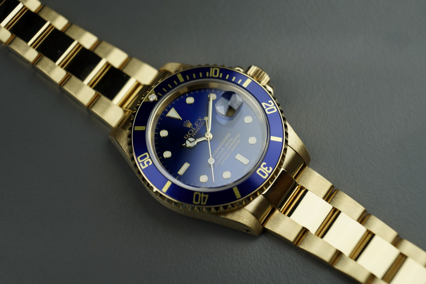 Submariner Gold 40mm | Full Set LC100