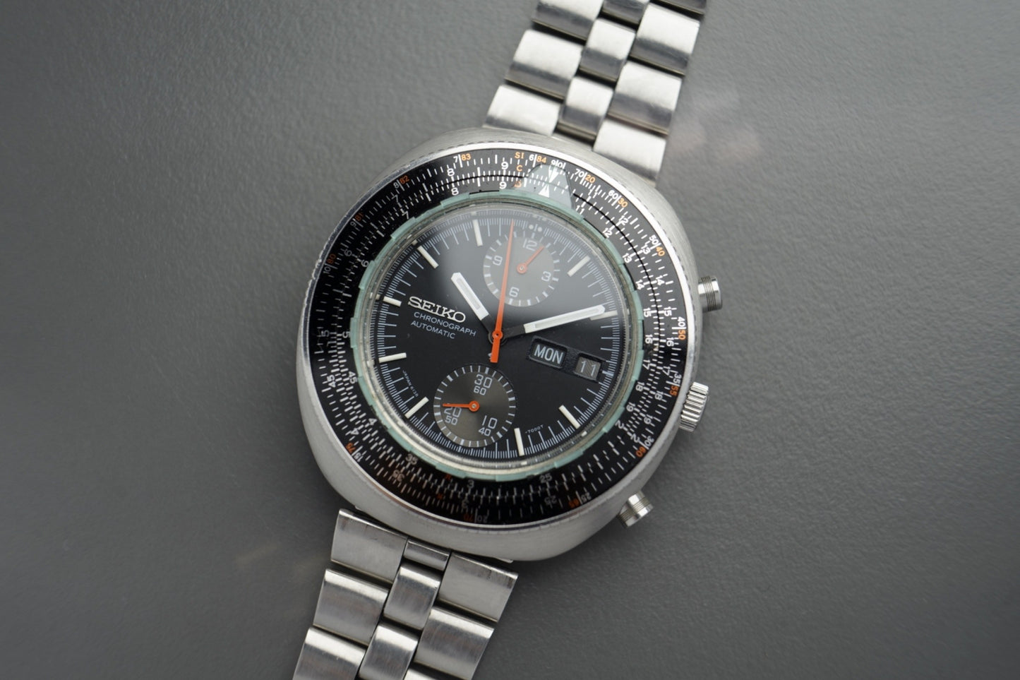 Rechenschieber Chronograph 44mm Automatik 6138