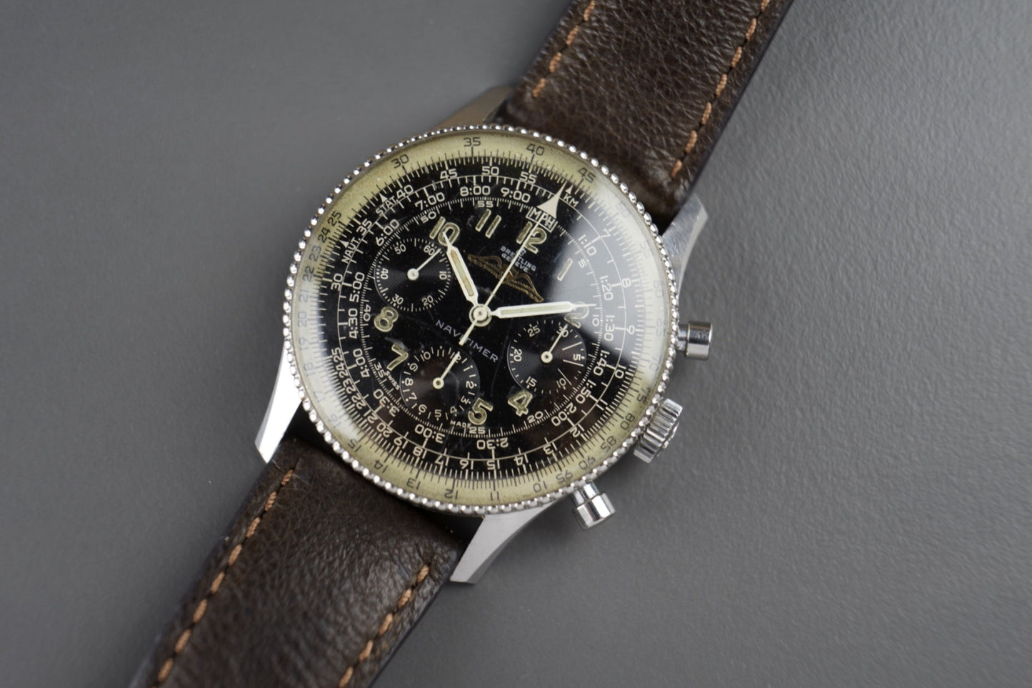 Navitimer 1959 AOPA 40mm unpoliert vintage