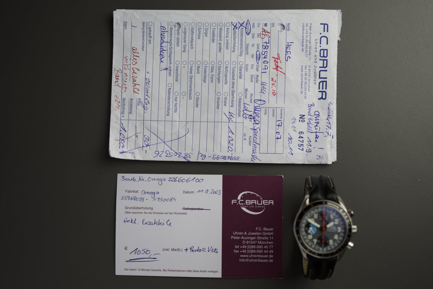 Speedmaster MK40 Chronograph Kalender Automatik | 39mm Ref. 175.0084