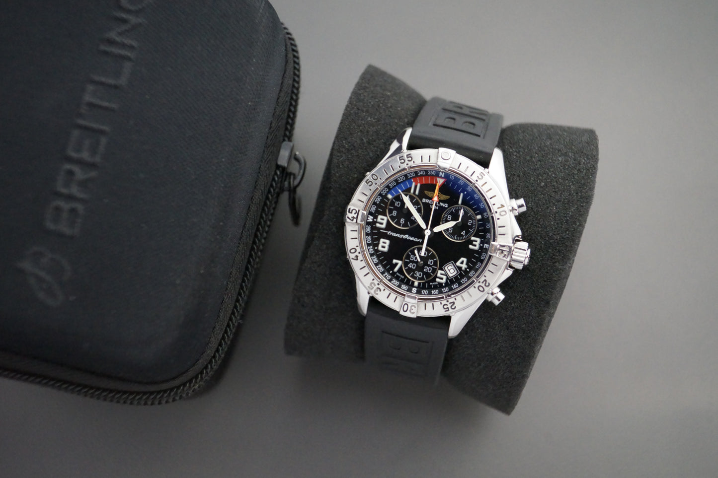 Transocean Quartz Chronograph | 42mm Top Zustand A53340