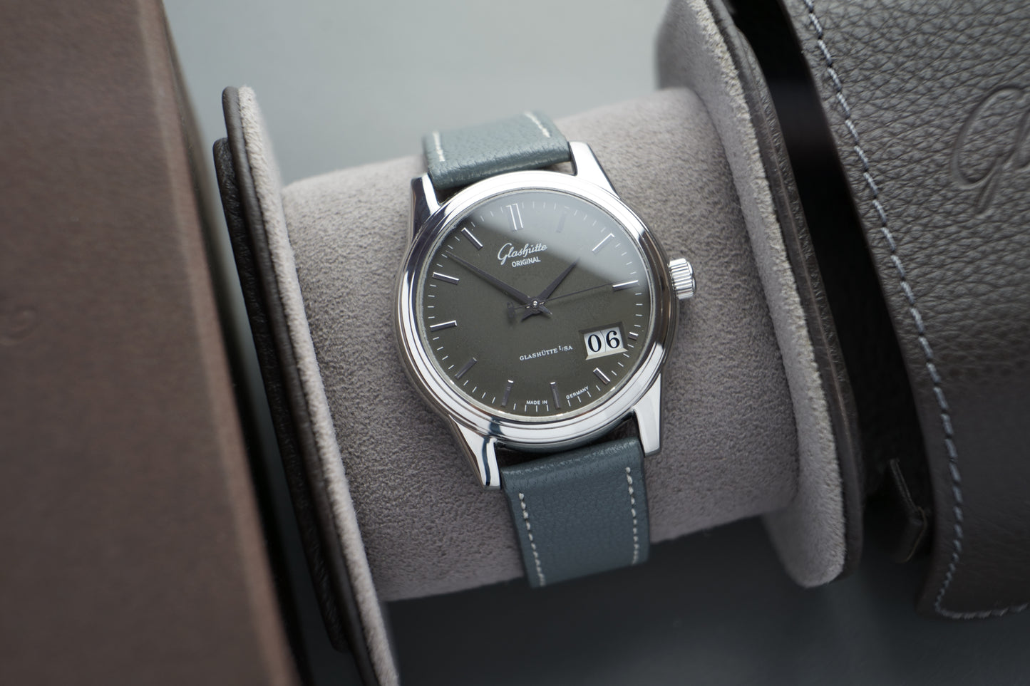 Senator Panoramadatum Stahl 39mm | Automatik