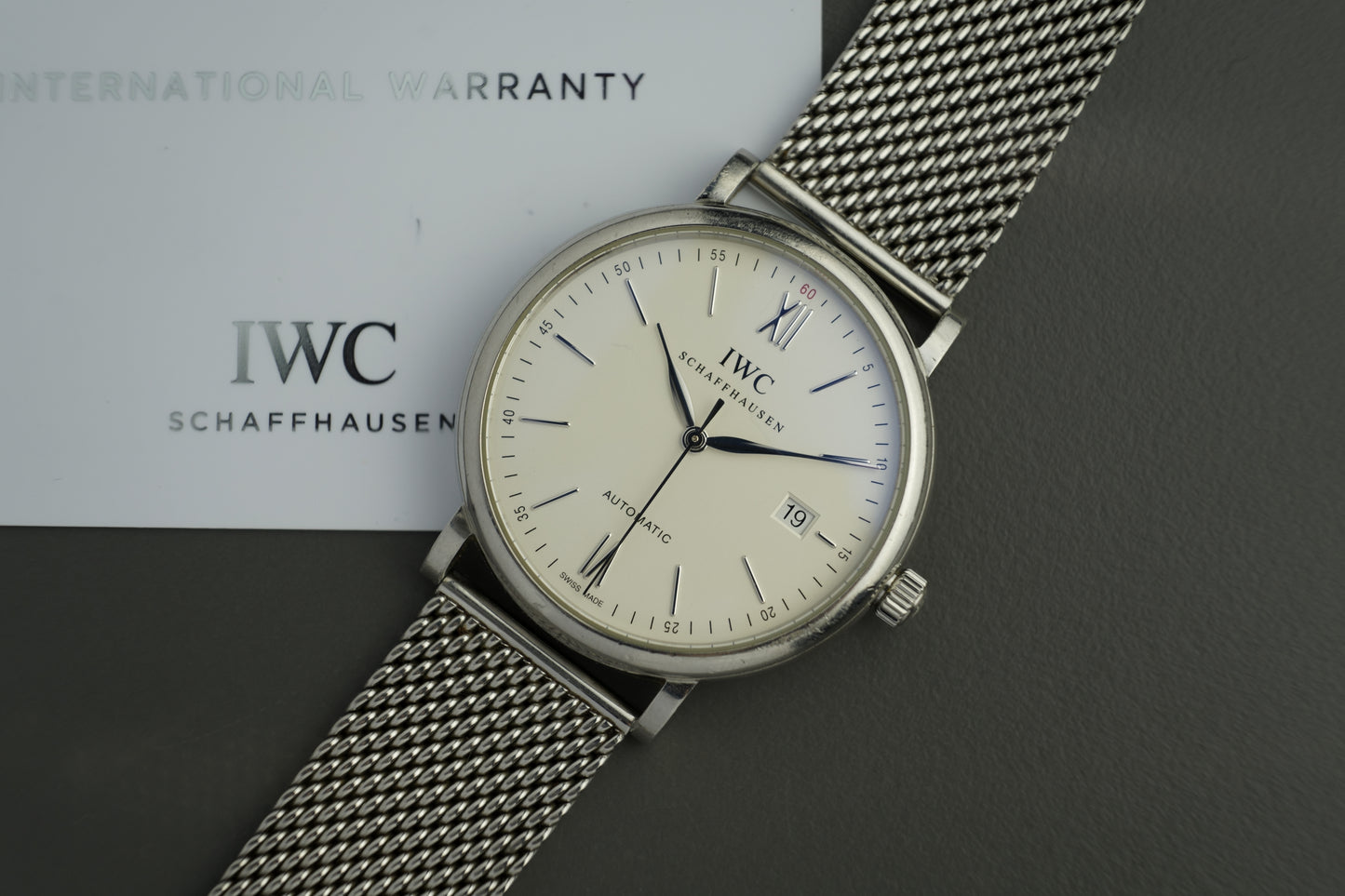 Portofino Automatic Ref. IW356505 | 40 mm Papiere