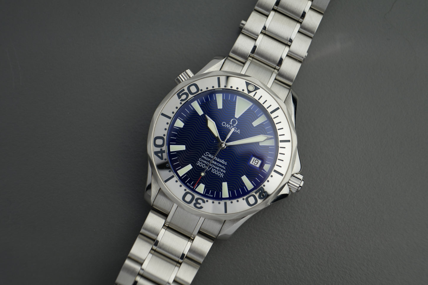 Seamaster Professional 300m Chronometer Blau Schwerty | 41mm Automatik 2255.80