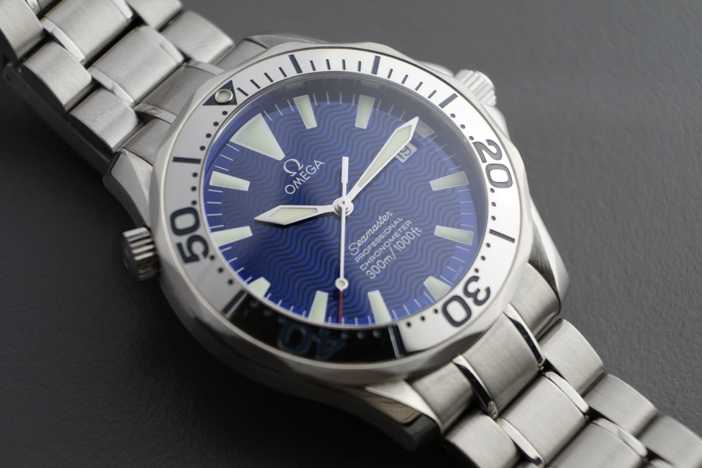 Seamaster Professional 300m Chronometer Blau Schwerty | 41mm Automatik 2255.80
