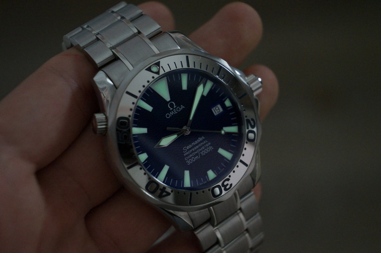 Seamaster Professional 300m Chronometer Blau Schwerty | 41mm Automatik 2255.80