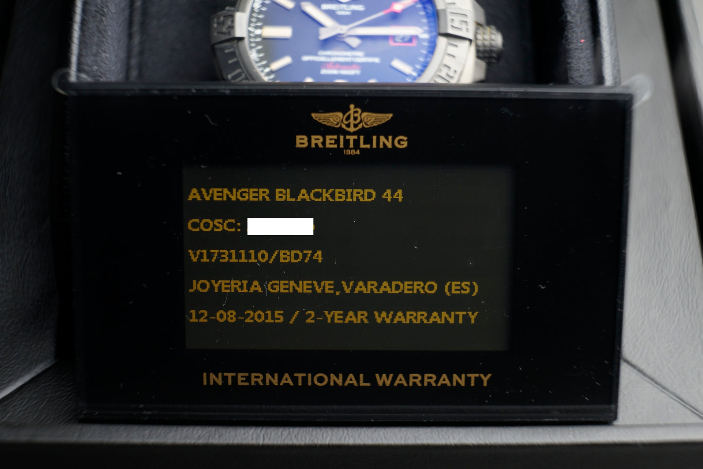 Avenger Blackbird 44 Titanium V17311 | Full Set TOP