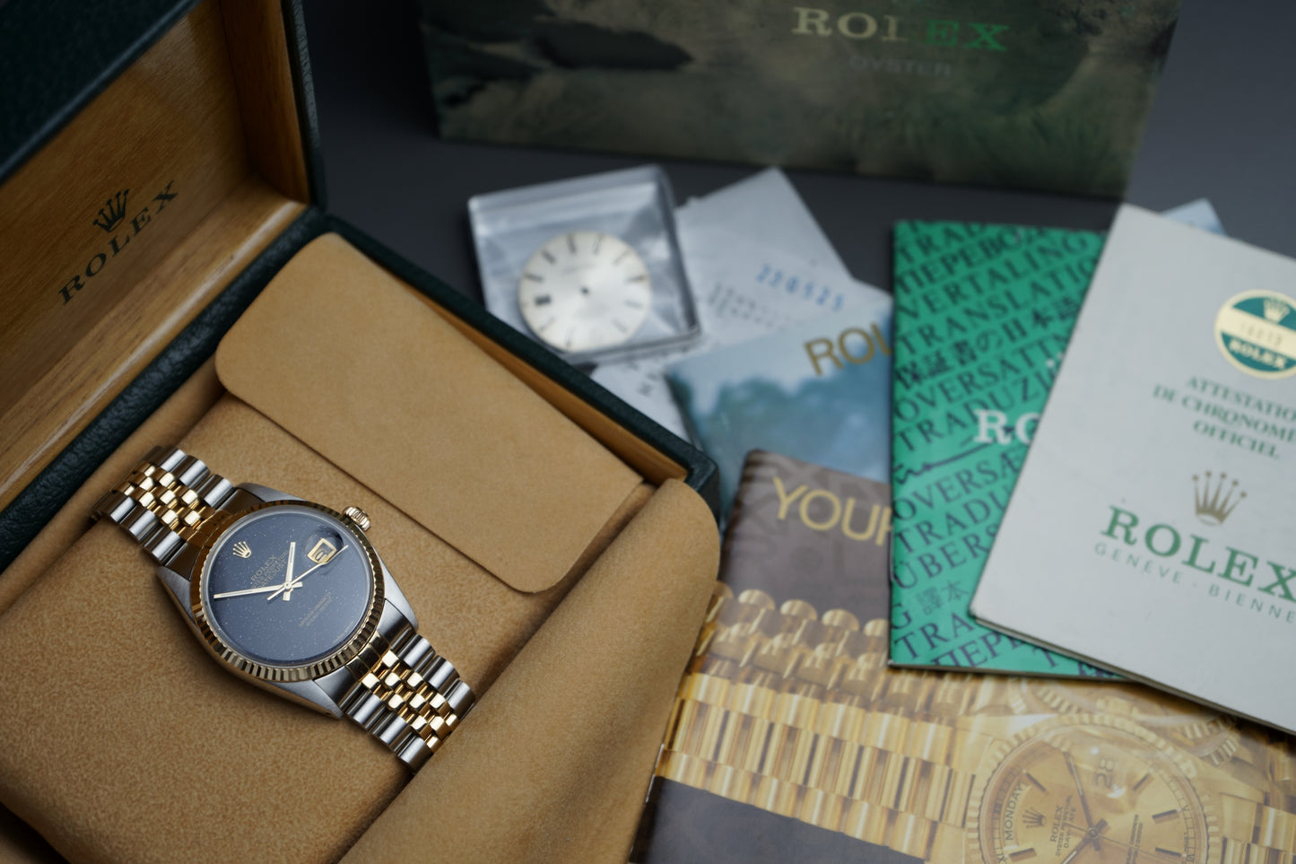 Datejust 36 | 16013 Gelbgold | Full Set Sternehimmel